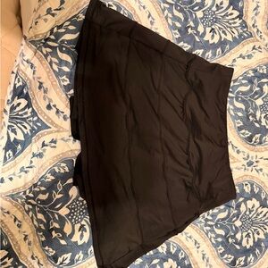 lululemon athletica Black Mini Skirt